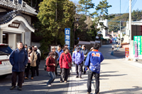 湯けむり散歩の写真